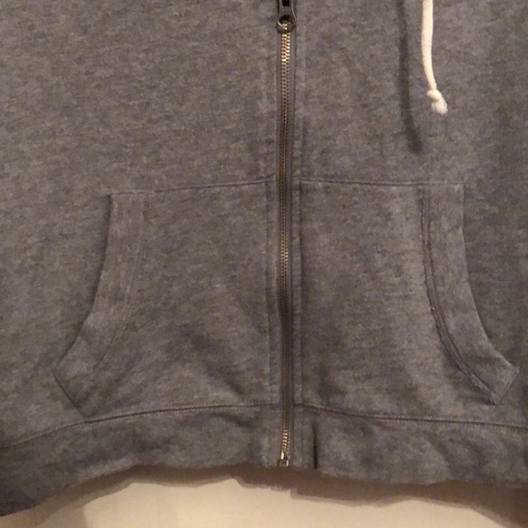 Aeropostale gray zip up hooded jacket - Picture 5 of 7
